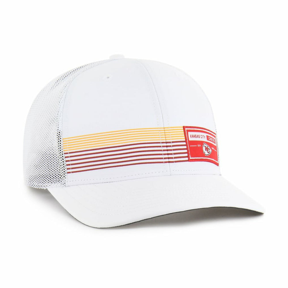 47 brand Kansas City Chiefs '47 Rangefinder Trucker Adjustable Hat White