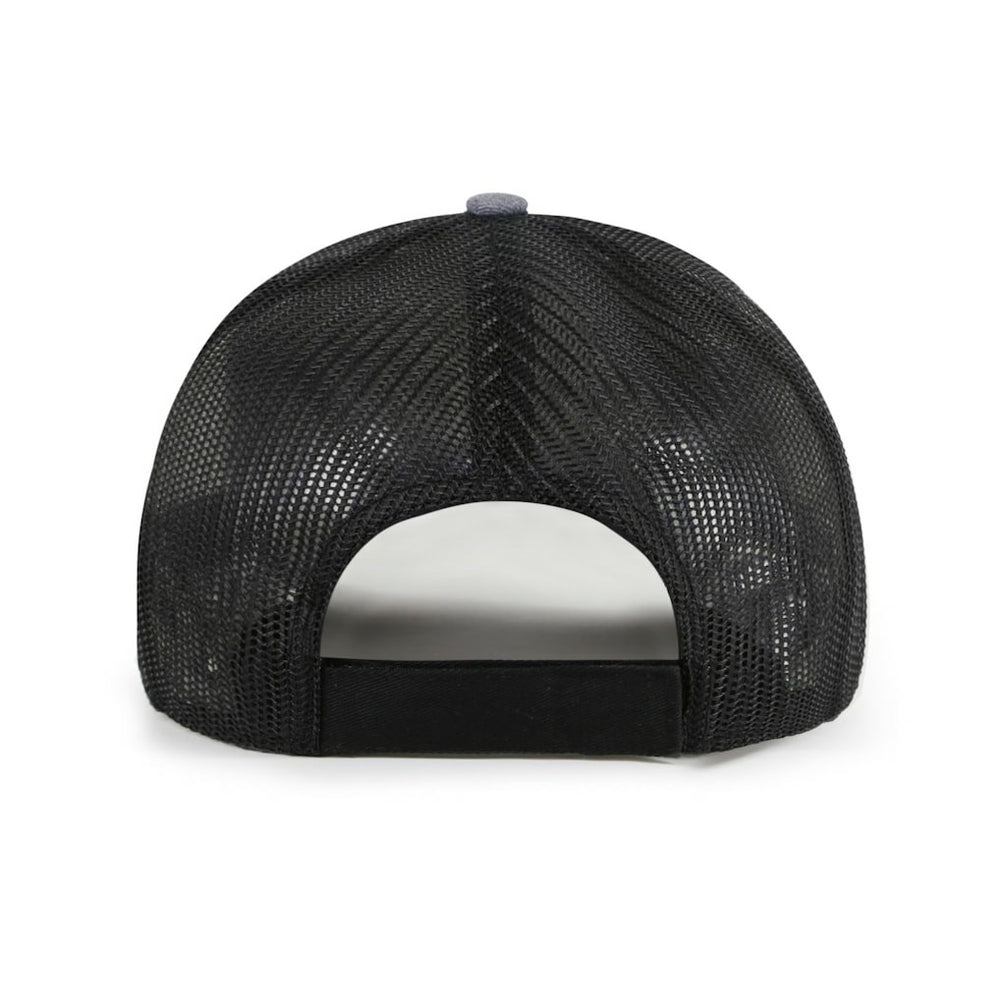 47 brand Miami Dolphins '47 Carbon Rope Trucker Adjustable Hat Heather Charcoal