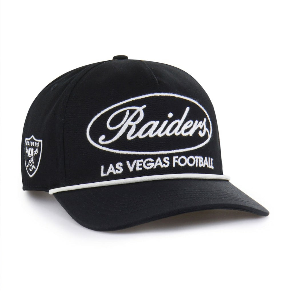 47 brand Las Vegas Raiders '47 Foundational Hitch Adjustable Hat Black