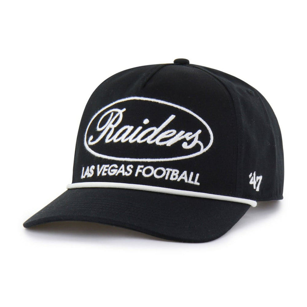 47 brand Las Vegas Raiders '47 Foundational Hitch Adjustable Hat Black