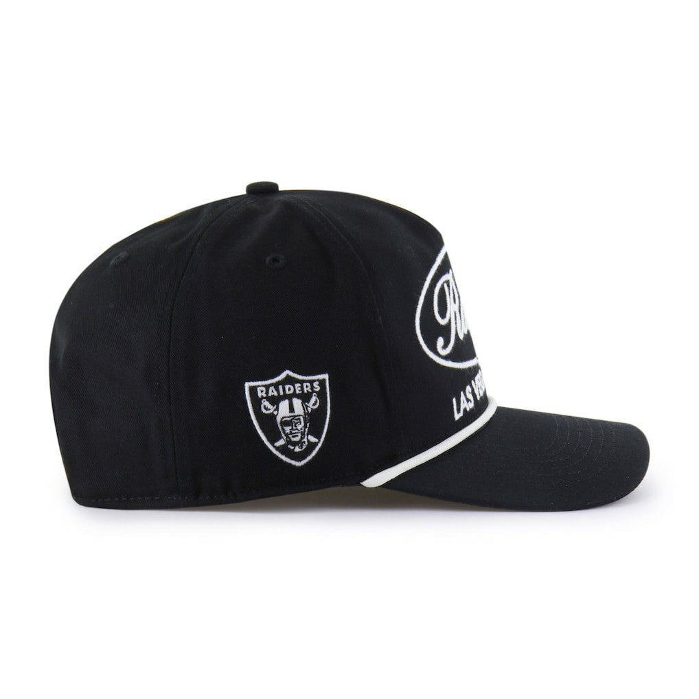 47 brand Las Vegas Raiders '47 Foundational Hitch Adjustable Hat Black