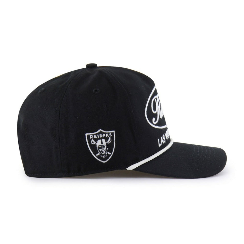 47 brand Las Vegas Raiders '47 Foundational Hitch Adjustable Hat Black