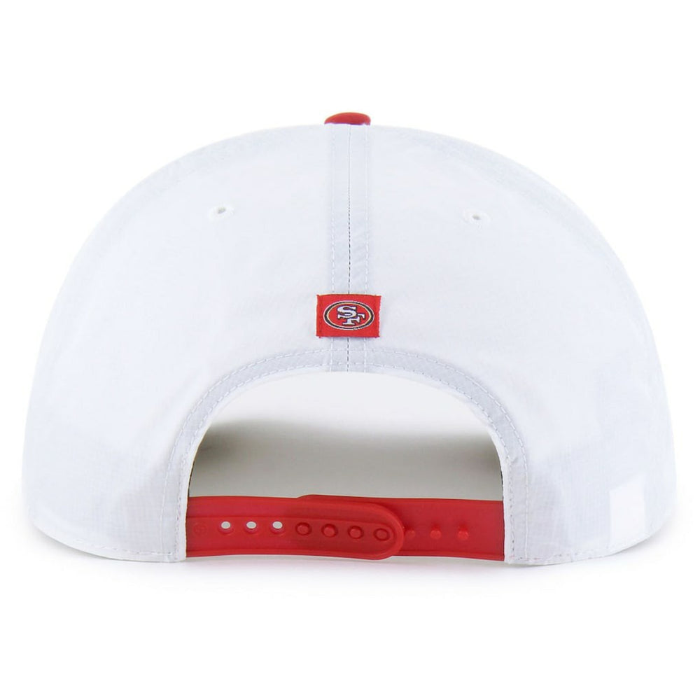 47 brand San Francisco 49ers '47 Suburbia Hitch Two-Tone Adjustable Hat White/Scarlet