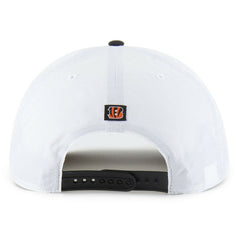 47 brand Cincinnati Bengals '47 Suburbia Hitch Two-Tone Adjustable Hat White/Black