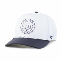 47 brand Houston Texans '47 Suburbia Hitch Two-Tone Adjustable Hat White/Navy