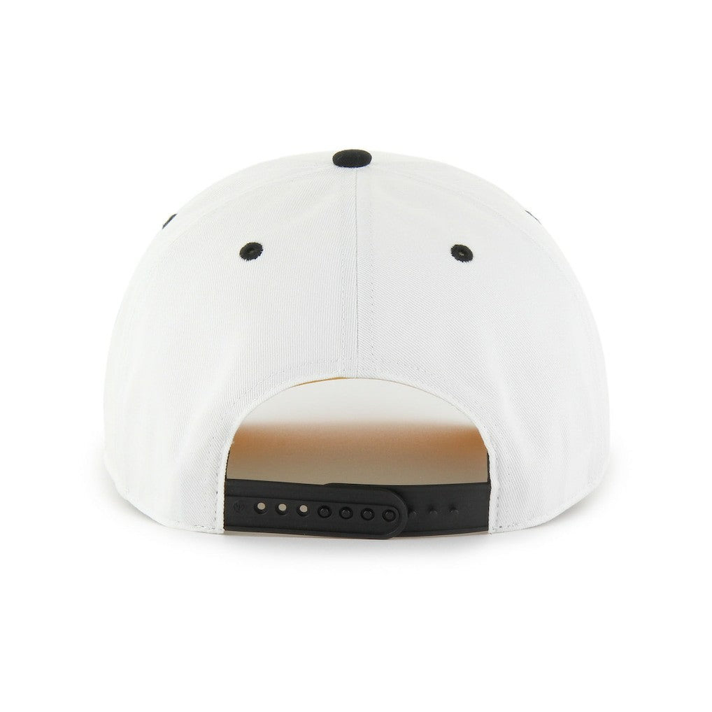 47 brand Pittsburgh Steelers '47 Roscoe Two-Toned Hitch Adjustable Hat White/Black