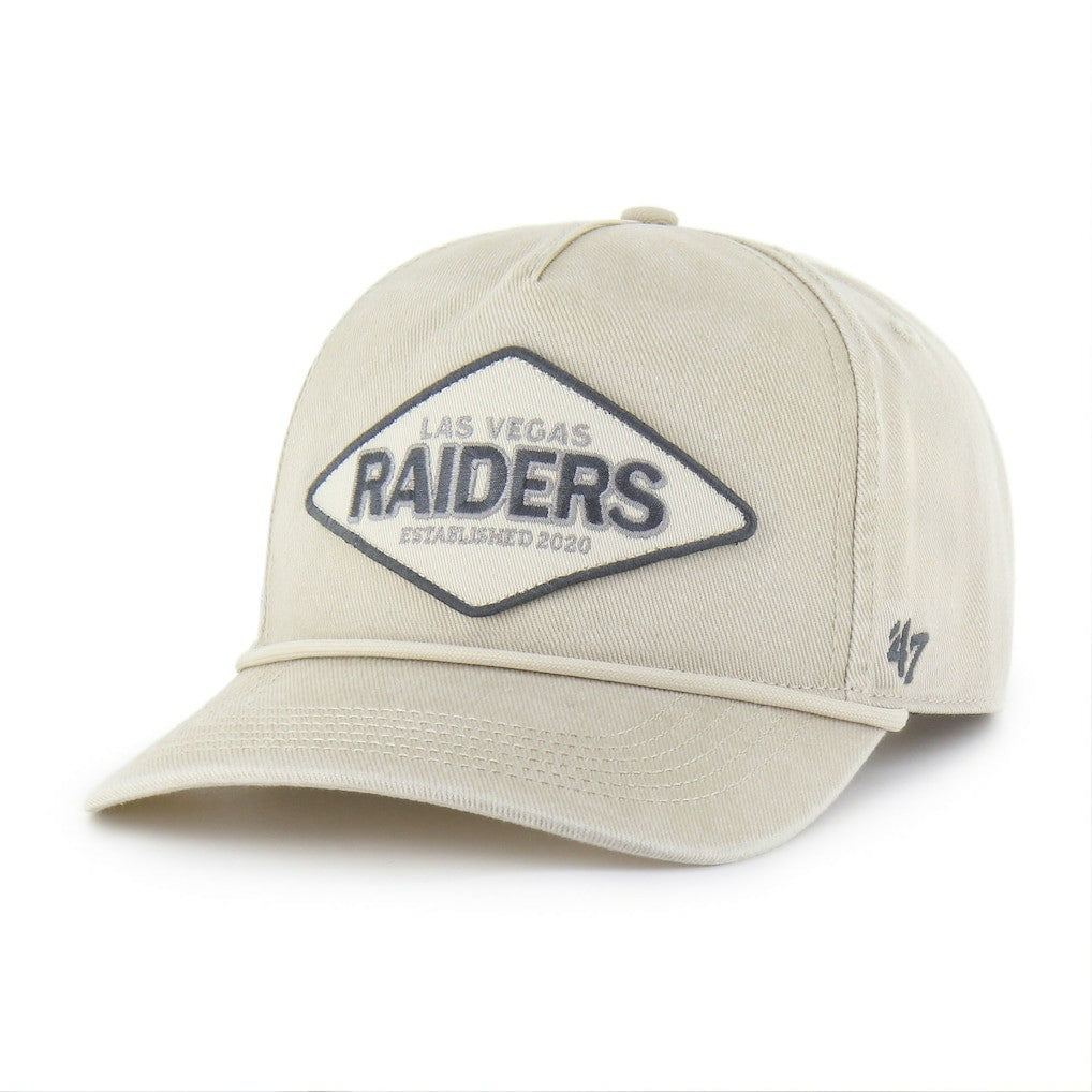 47 brand Las Vegas Raiders '47 Cairn Hitch Adjustable Hat Khaki