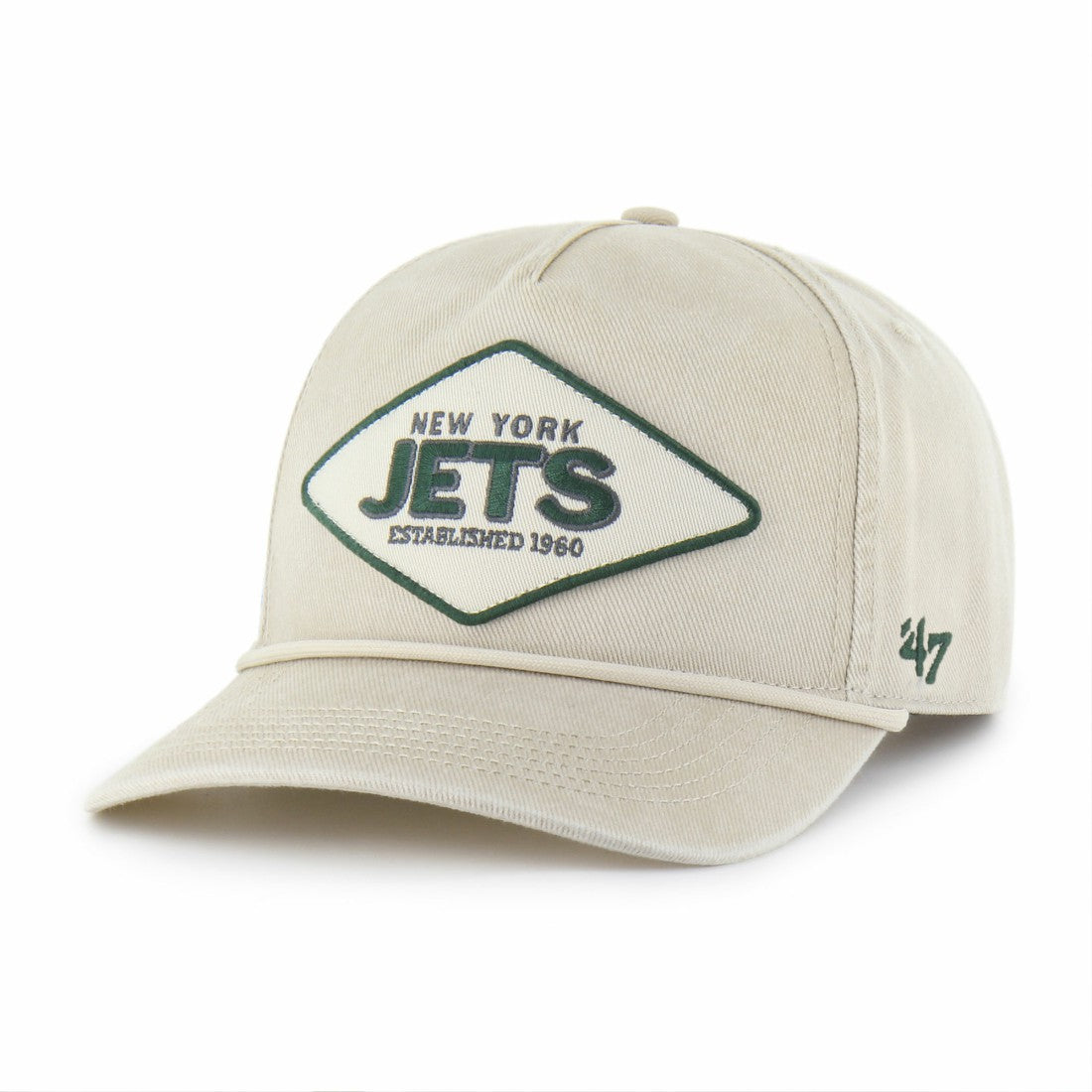 47 brand New York Jets '47 Cairn Hitch Adjustable Hat Khaki