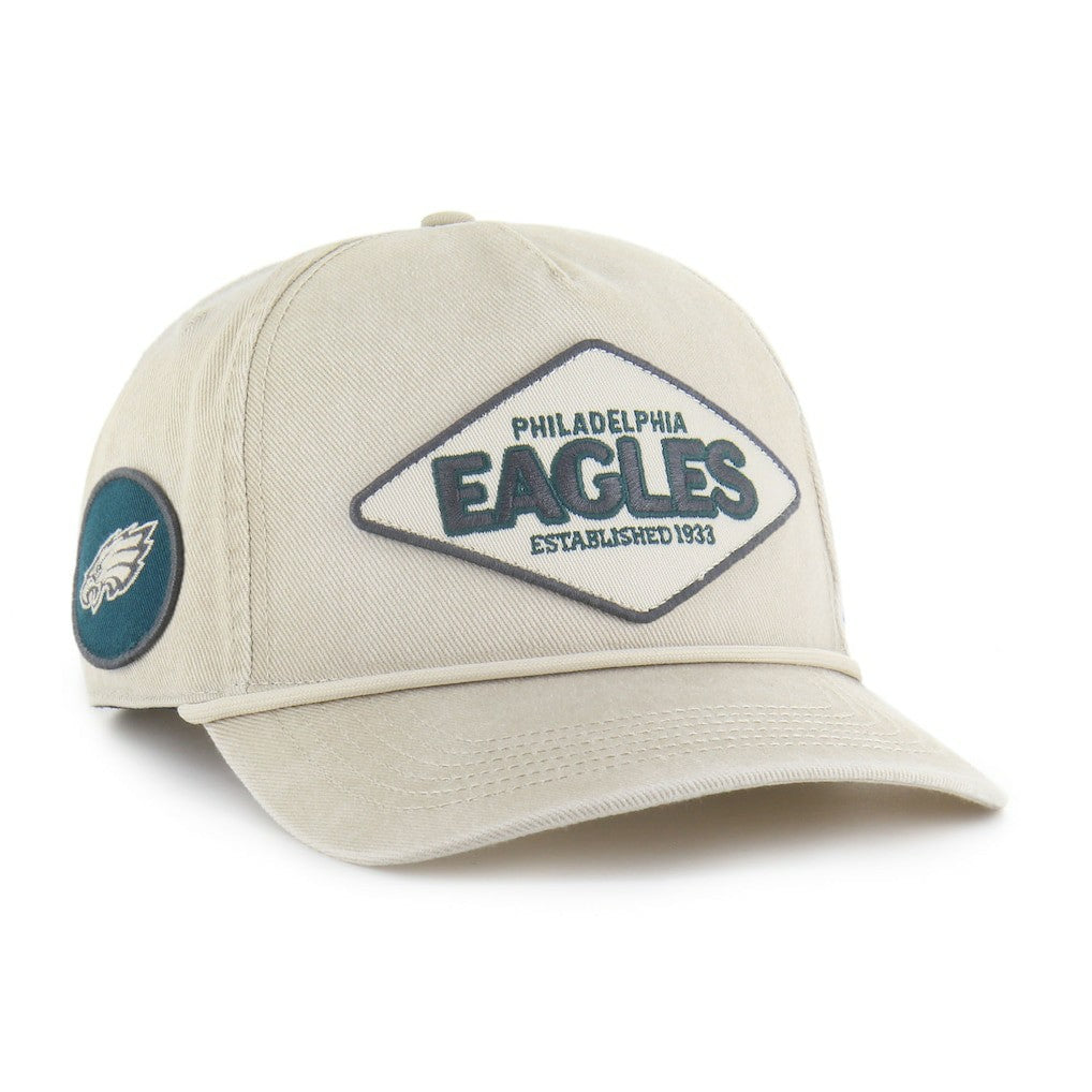 47 brand Philadelphia Eagles '47 Cairn Hitch Adjustable Hat Khaki