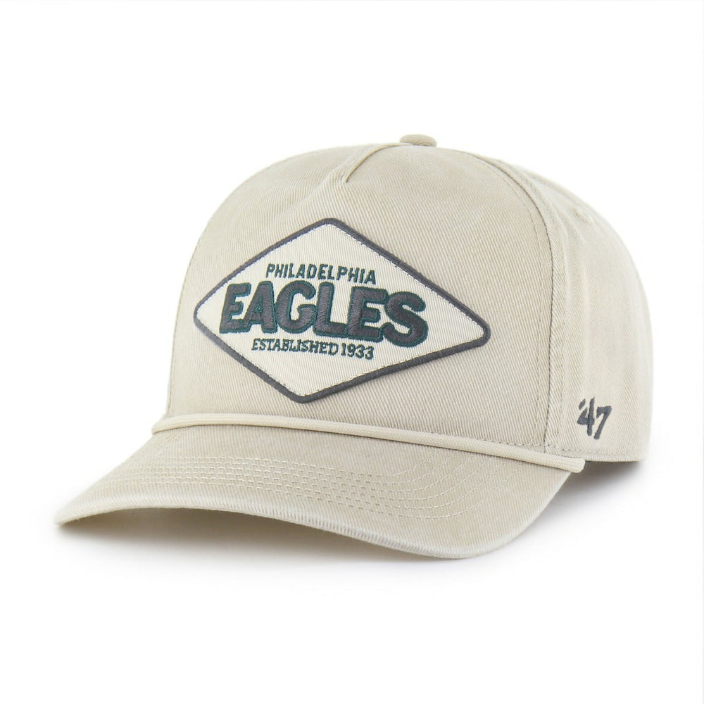 47 brand Philadelphia Eagles '47 Cairn Hitch Adjustable Hat Khaki