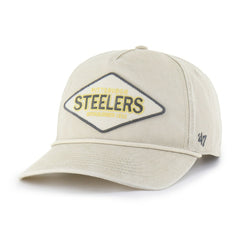 47 brand Pittsburgh Steelers '47 Cairn Hitch Adjustable Hat Khaki