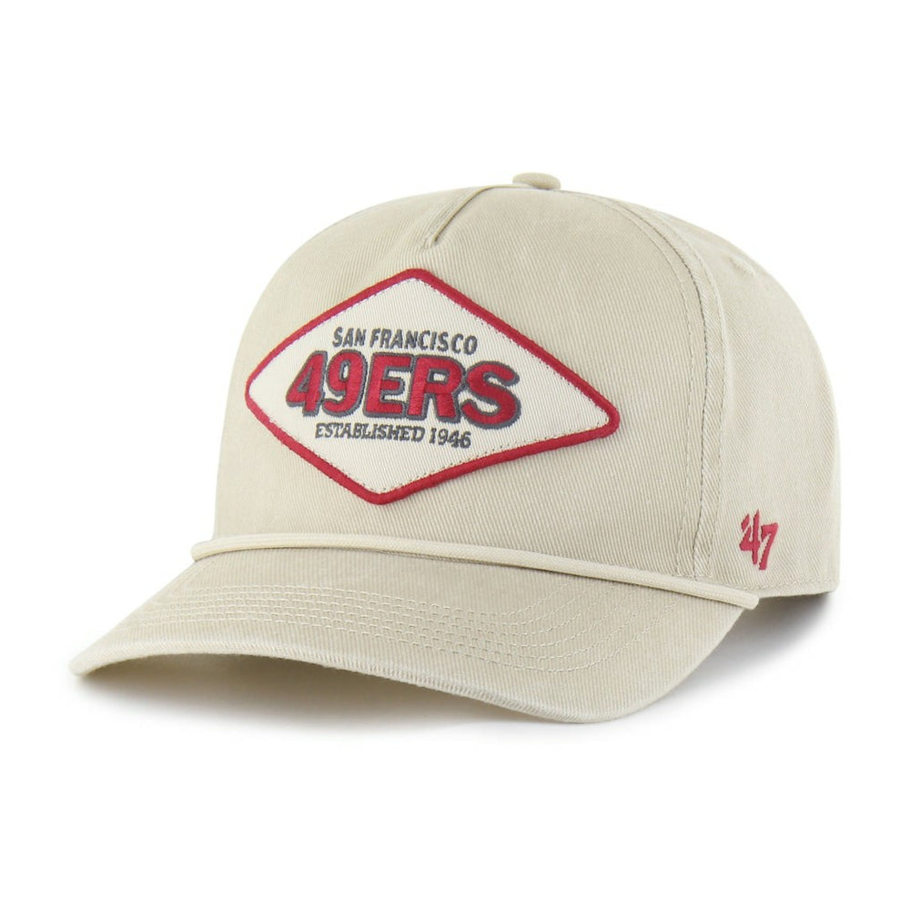 47 brand San Francisco 49ers '47 Cairn Hitch Adjustable Hat Khaki