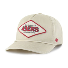 47 brand San Francisco 49ers '47 Cairn Hitch Adjustable Hat Khaki