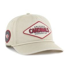 47 brand Arizona Cardinals '47 Cairn Hitch Adjustable Hat Khaki