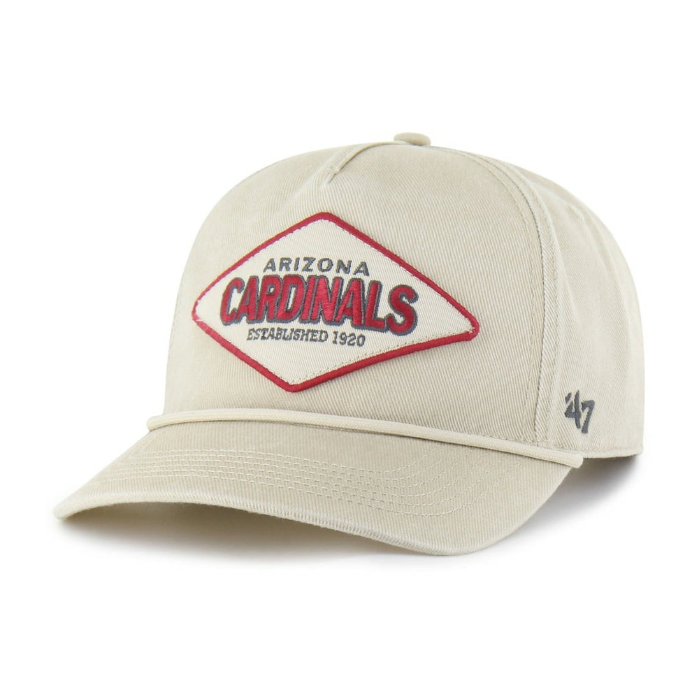 47 brand Arizona Cardinals '47 Cairn Hitch Adjustable Hat Khaki