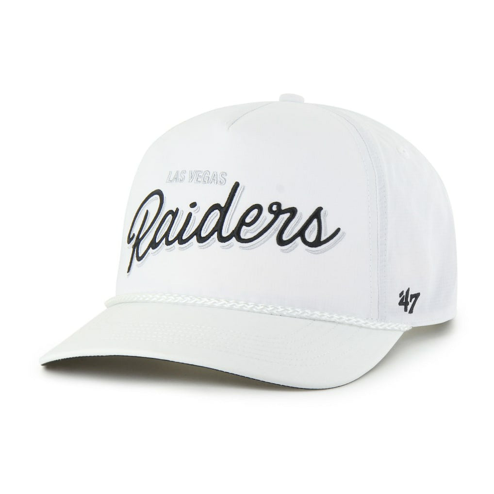 47 brand Las Vegas Raiders '47 Brrr Fairway Hitch Adjustable Hat White