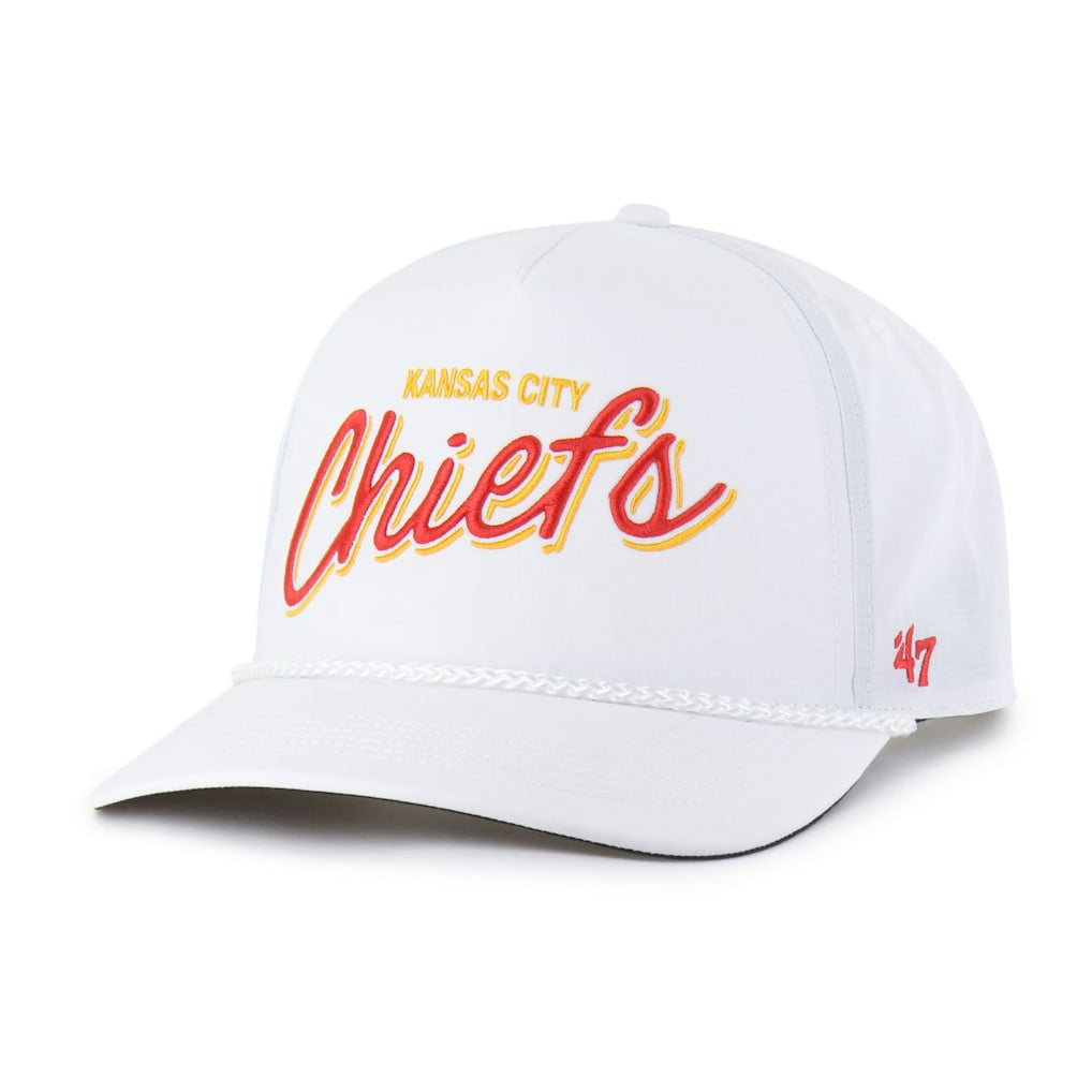 47 brand Kansas City Chiefs '47 Brrr Fairway Hitch Adjustable Hat White