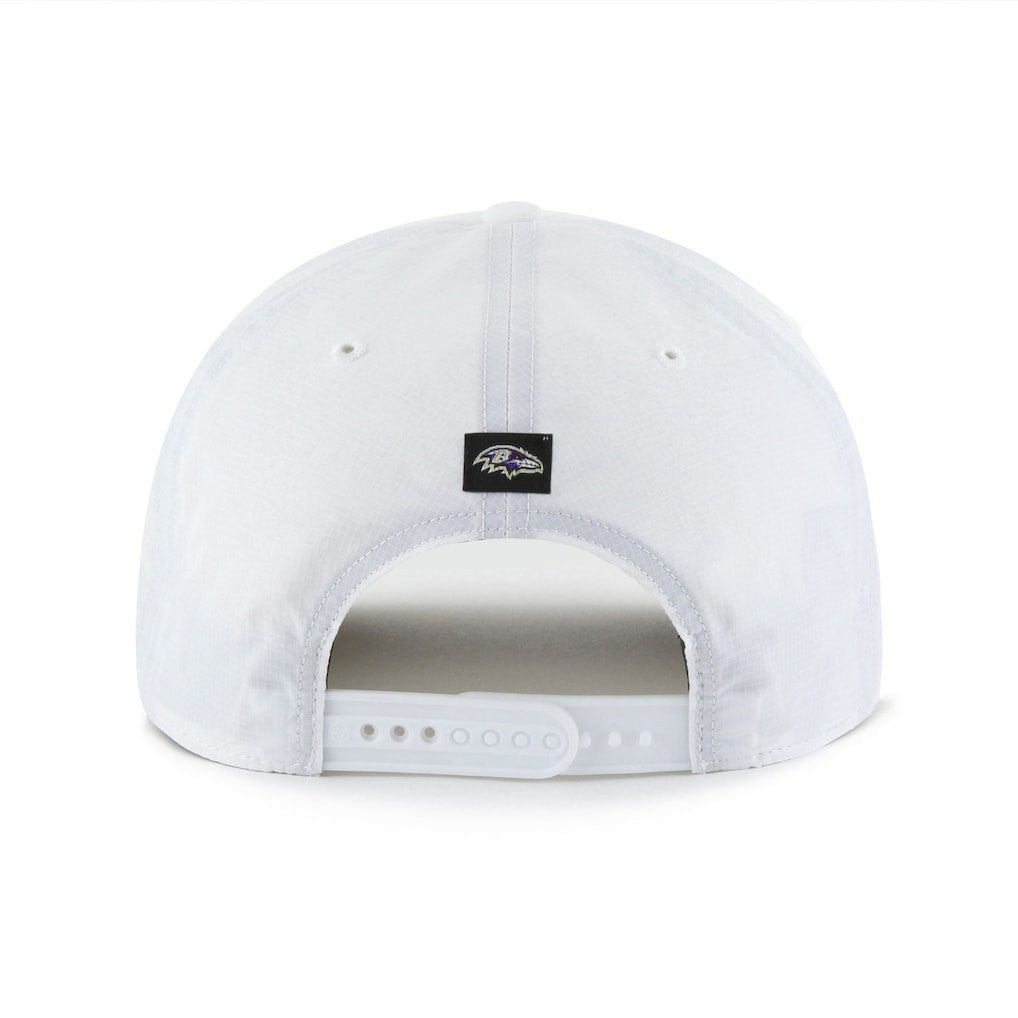 47 brand Baltimore Ravens '47 Brrr Fairway Hitch Adjustable Hat White