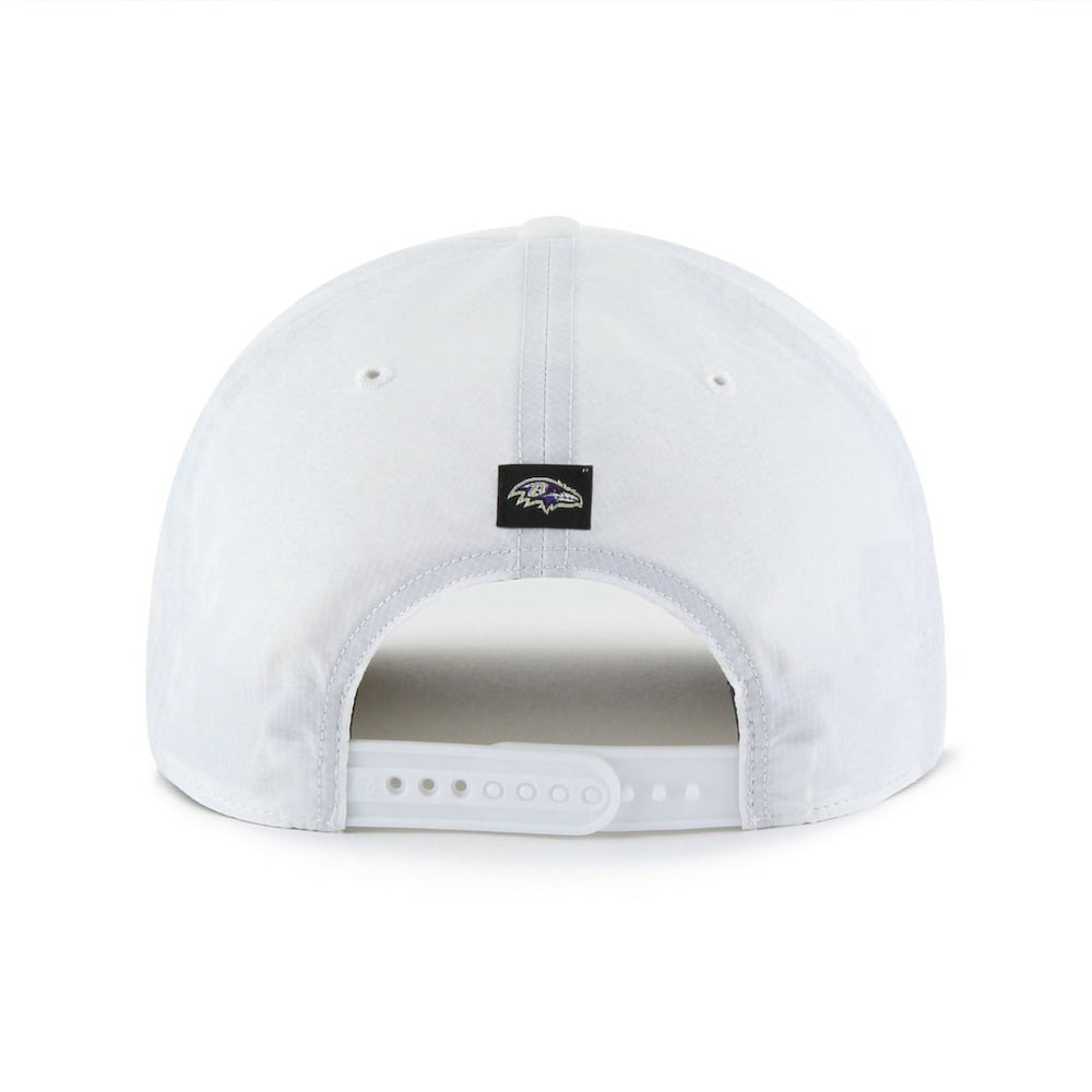 47 brand Baltimore Ravens '47 Brrr Fairway Hitch Adjustable Hat White
