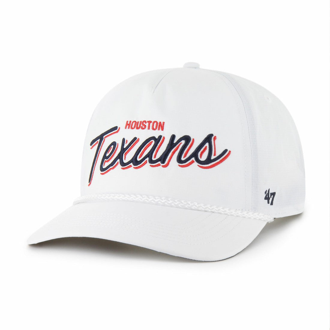 47 brand Houston Texans '47 Brrr Fairway Hitch Adjustable Hat White