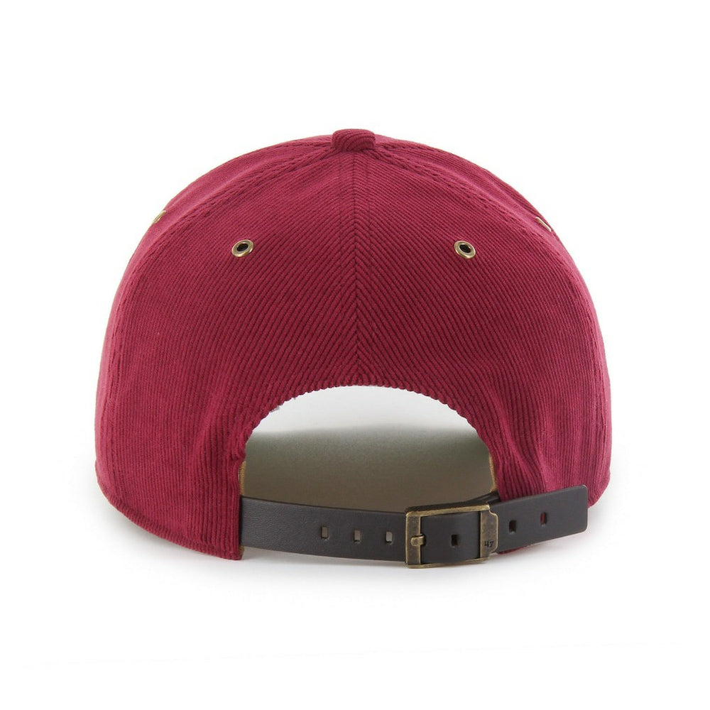 47 brand Washington Commanders '47 Golden Age Corduroy Hitch Adjustable Hat Burgundy