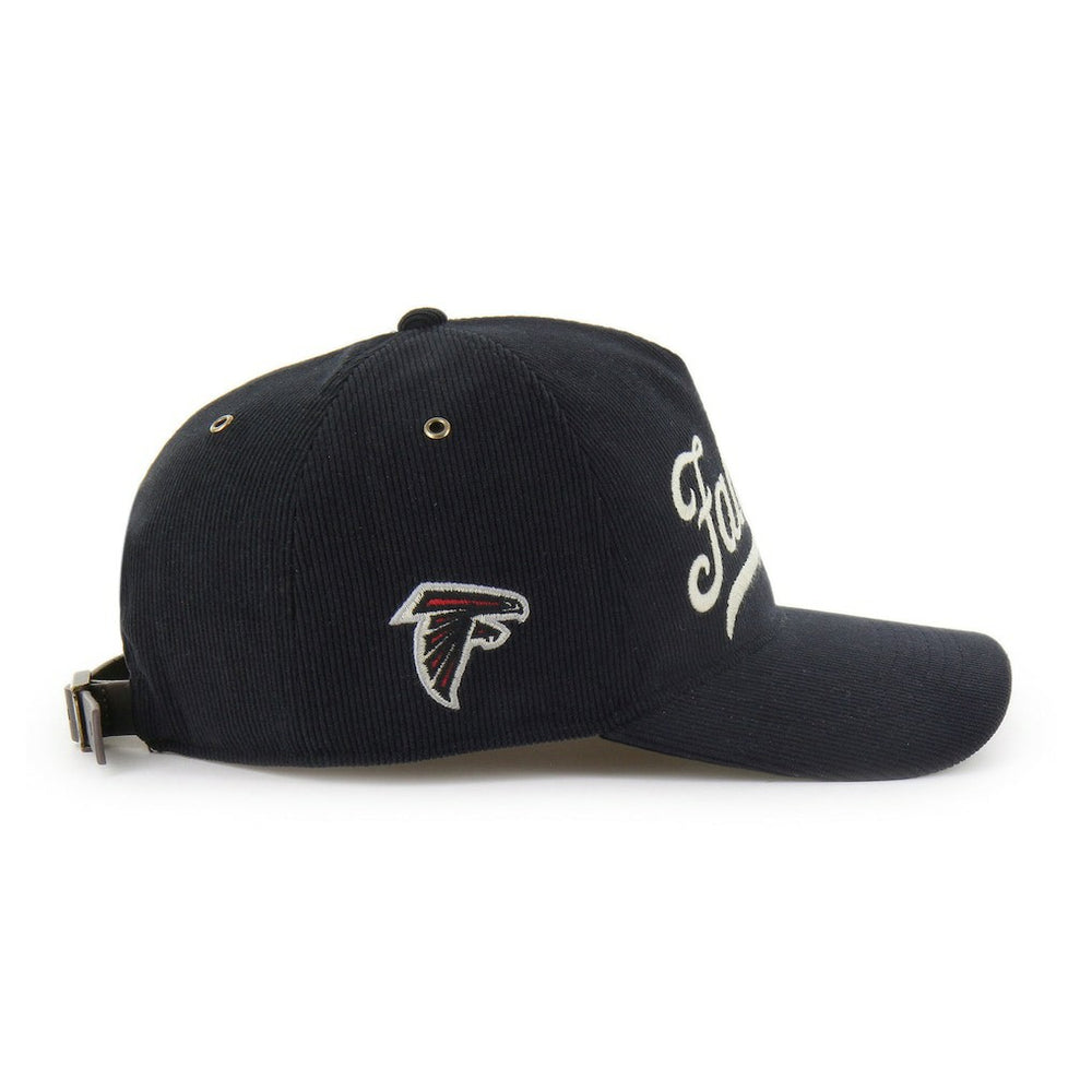 47 brand Atlanta Falcons '47 Golden Age Corduroy Hitch Adjustable Hat Black
