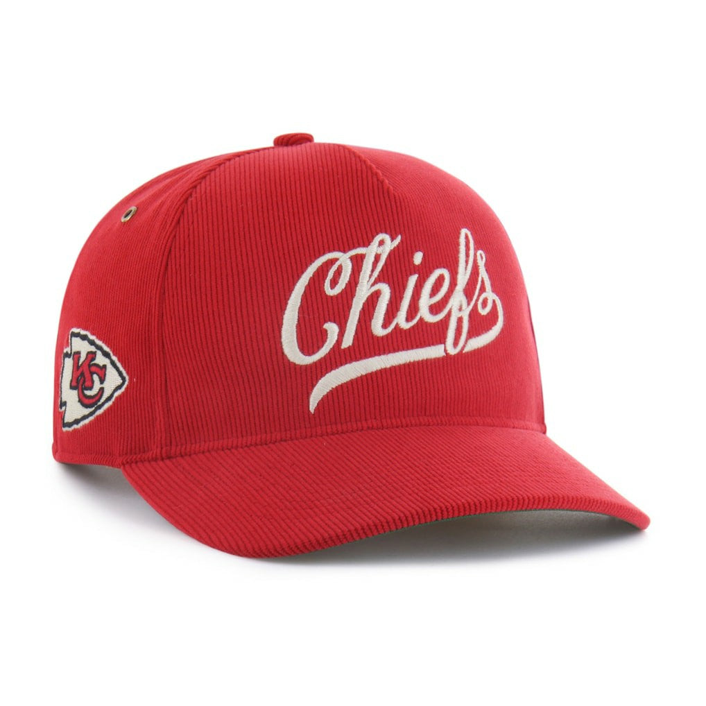 47 brand Kansas City Chiefs '47 Golden Age Corduroy Hitch Adjustable Hat Red