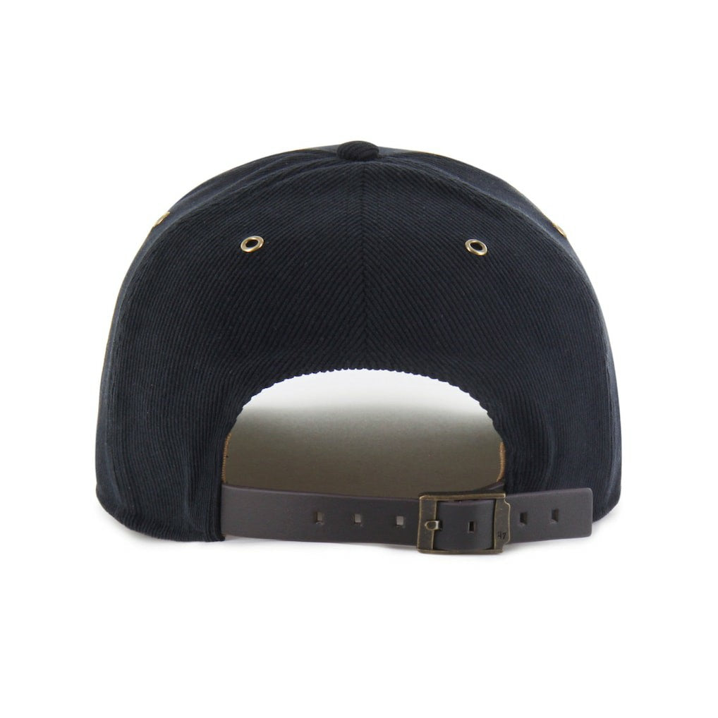 47 brand New Orleans Saints '47 Golden Age Corduroy Hitch Adjustable Hat Black
