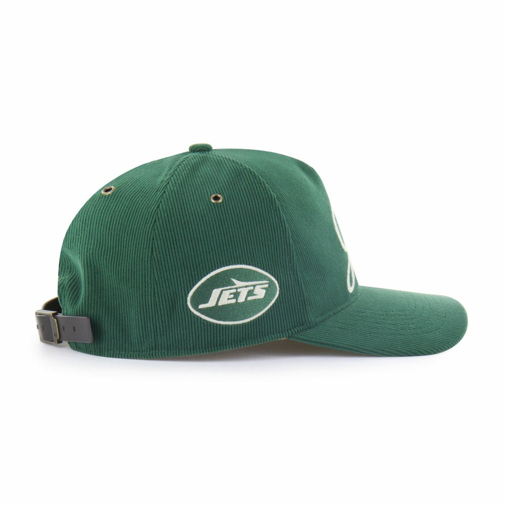 47 brand New York Jets '47 Golden Age Corduroy Hitch Adjustable Hat Green