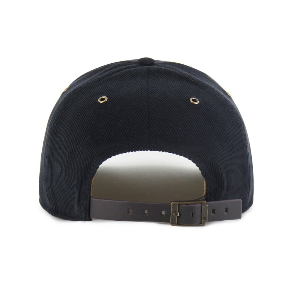 47 brand Pittsburgh Steelers '47 Golden Age Corduroy Hitch Adjustable Hat Black