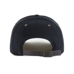 47 brand Pittsburgh Steelers '47 Golden Age Corduroy Hitch Adjustable Hat Black