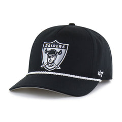 47 brand Las Vegas Raiders '47 Rope Hitch Adjustable Hat Black