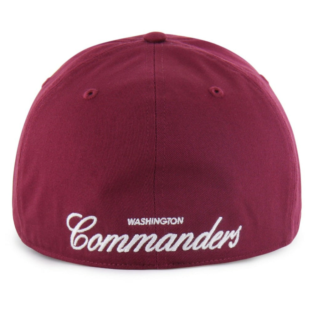 47 brand Washington Commanders '47 Foundational Franchise Fitted Hat Burgundy