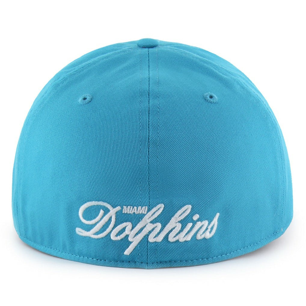 47 brand Miami Dolphins '47 Foundational Franchise Fitted Hat Aqua