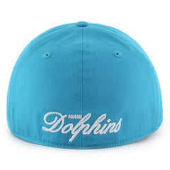 47 brand Miami Dolphins '47 Foundational Franchise Fitted Hat Aqua