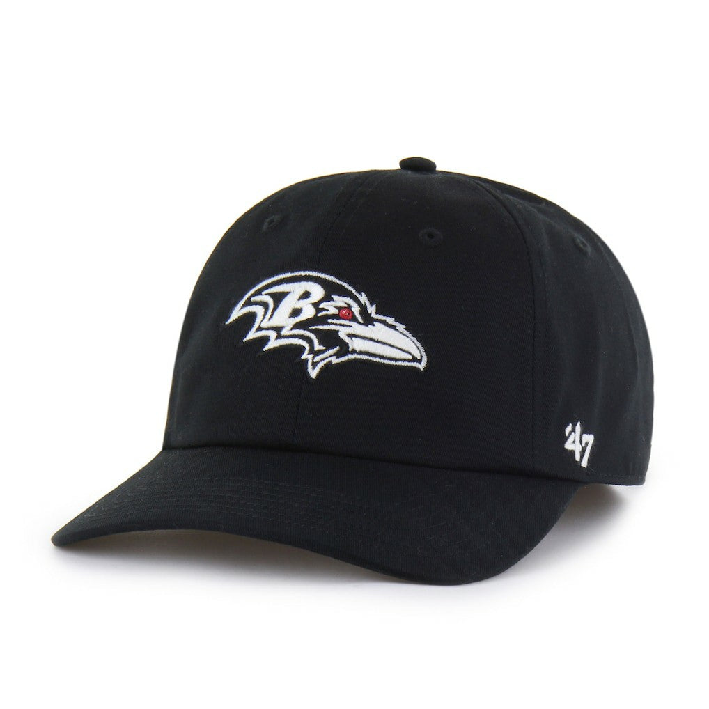47 brand Baltimore Ravens '47 Foundational Franchise Fitted Hat Black