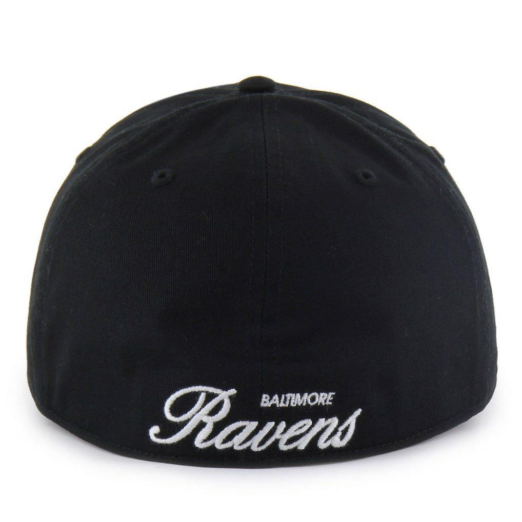 47 brand Baltimore Ravens '47 Foundational Franchise Fitted Hat Black