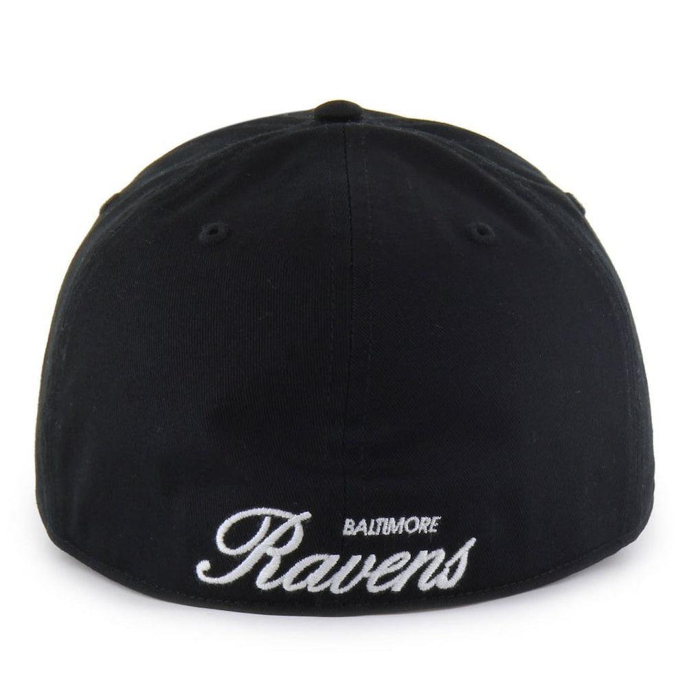 47 brand Baltimore Ravens '47 Foundational Franchise Fitted Hat Black