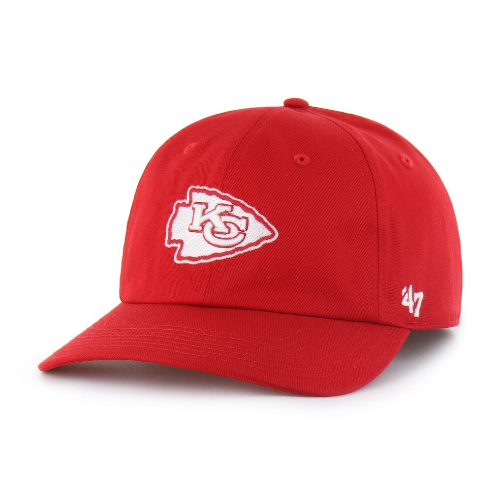 47 brand Kansas City Chiefs '47 Foundational Franchise Fitted Hat Red