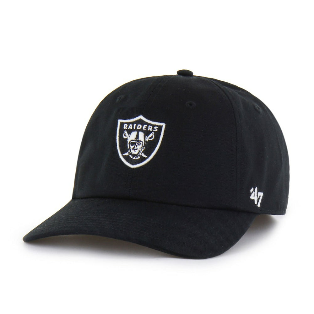 47 brand Las Vegas Raiders '47 Foundational Franchise Fitted Hat Black