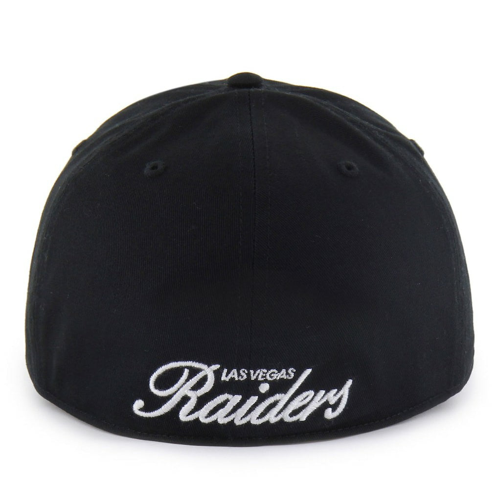 47 brand Las Vegas Raiders '47 Foundational Franchise Fitted Hat Black