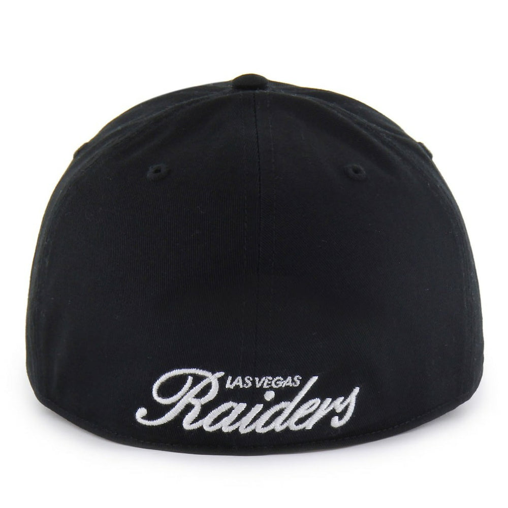 47 brand Las Vegas Raiders '47 Foundational Franchise Fitted Hat Black