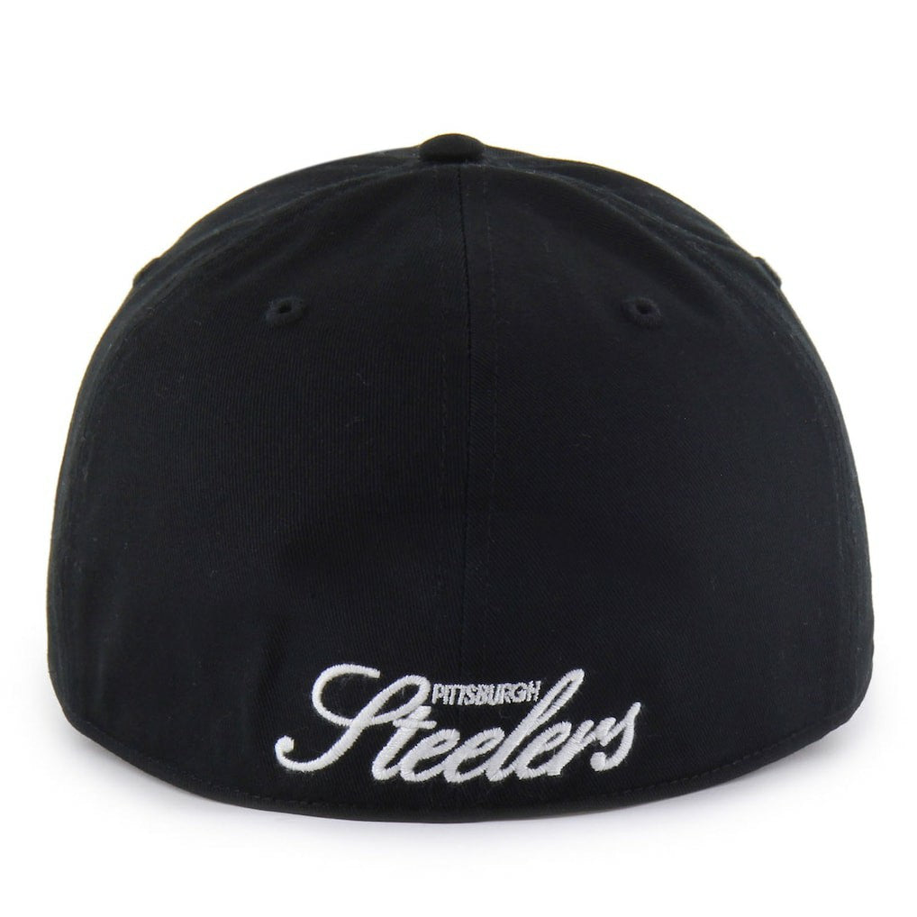 47 brand Pittsburgh Steelers '47 Foundational Franchise Fitted Hat Black