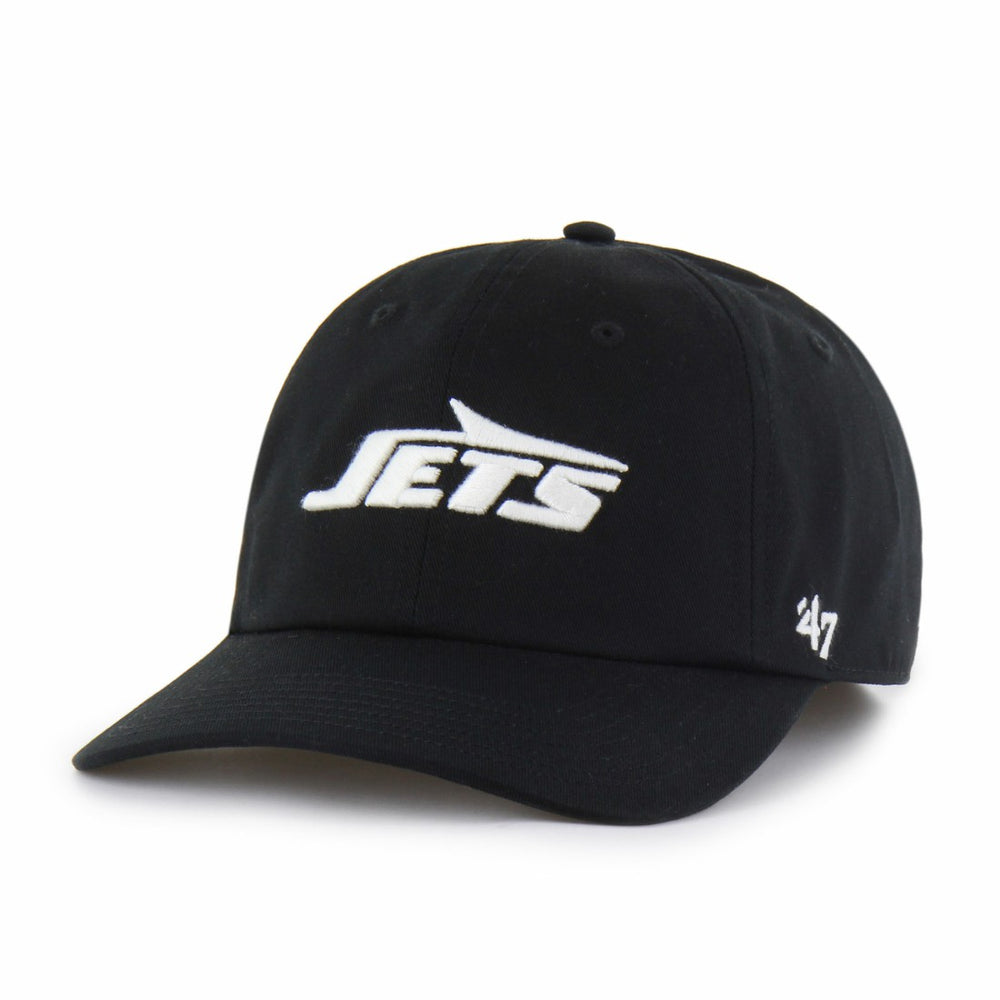 47 brand New York Jets '47 Foundational Franchise Fitted Hat Black