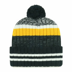 47 brand Pittsburgh Steelers '47 Quiver Cuffed Knit Hat with Pom