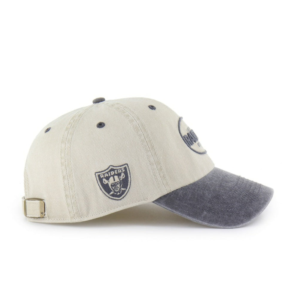 47 brand Las Vegas Raiders '47 Breaking Trail Clean Up Adjustable Hat Khaki