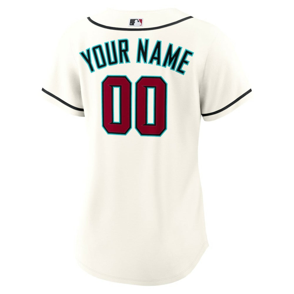 Arizona Diamondbacks Nike Women's Home Custom Replica 2.0 Jersey - Cream - Nike Online