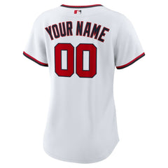Washington Nationals Nike Women's Home Custom Replica 2.0 Jersey - White - Nike Discount