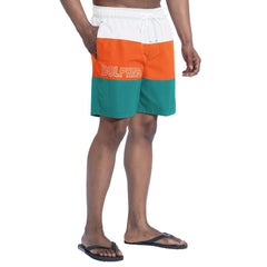 Miami Dolphins G-III Sports by Carl Banks Sunrise Volley Swim Shorts Aqua/Orange