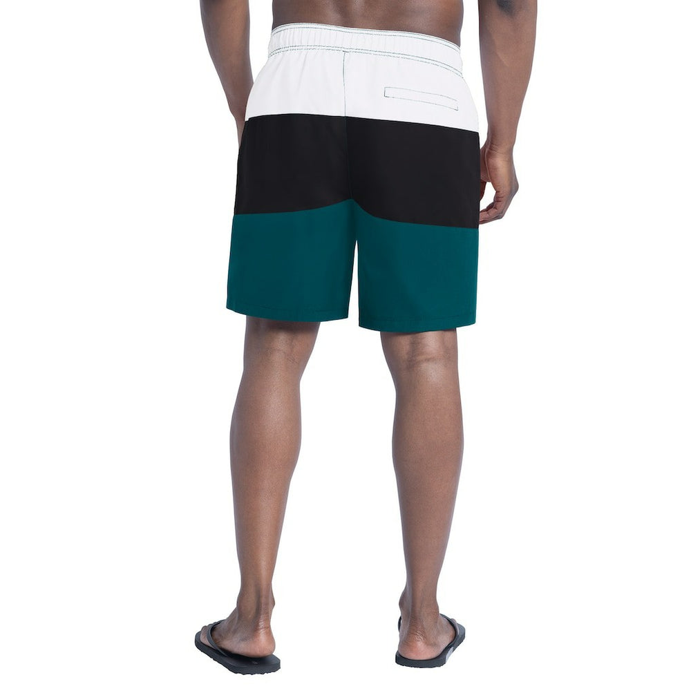 Philadelphia Eagles G-III Sports by Carl Banks Sunrise Volley Swim Shorts Midnight Green/Black